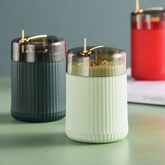 Pop-up automatisk tandpetare dispenser