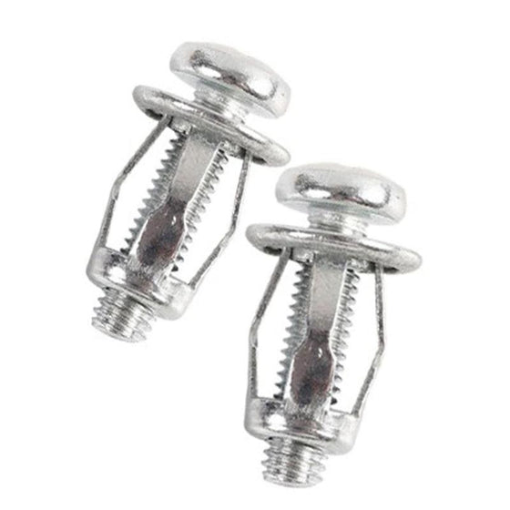 20 st Jack Nuts bil metallskruv petal muttrar med skruv