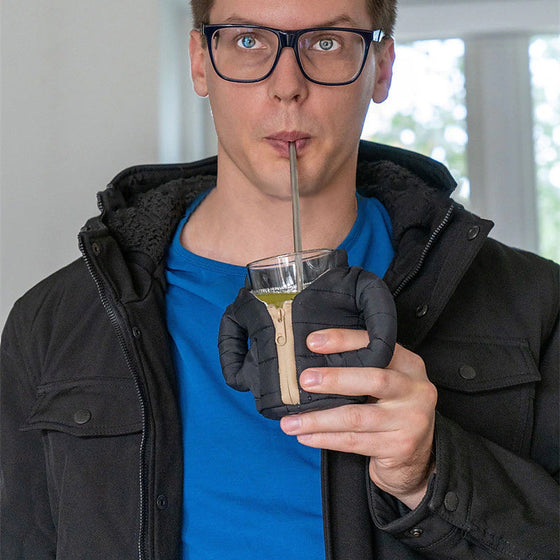 Jacka för att hålla drycken kall