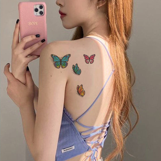 3D Stereotatueringsklistermärke