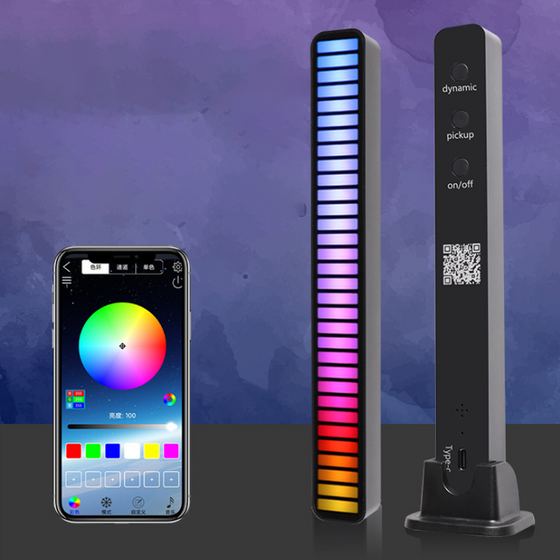 32-bitars LED-ljudkontroll pickup rytmljus