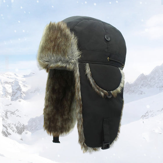 Justerbar fleece mössa