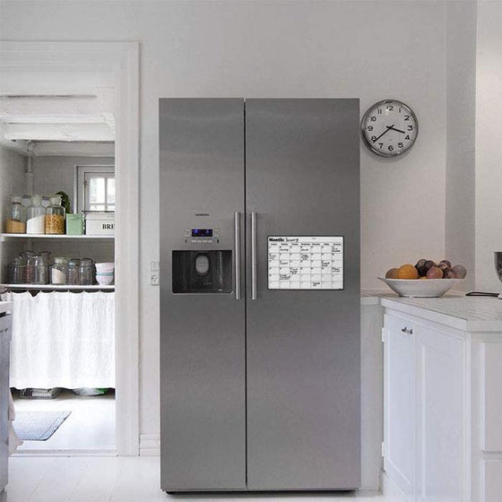 Kylskåpsmagnetkalenderklistermärke