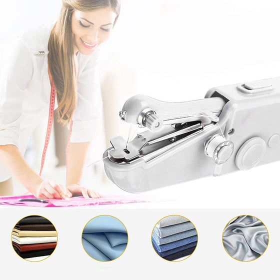 Bärbar handhållen symaskin