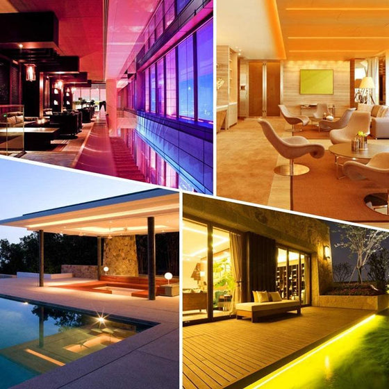 Flerfärgad ljusslinga LED med fjärrkontroll