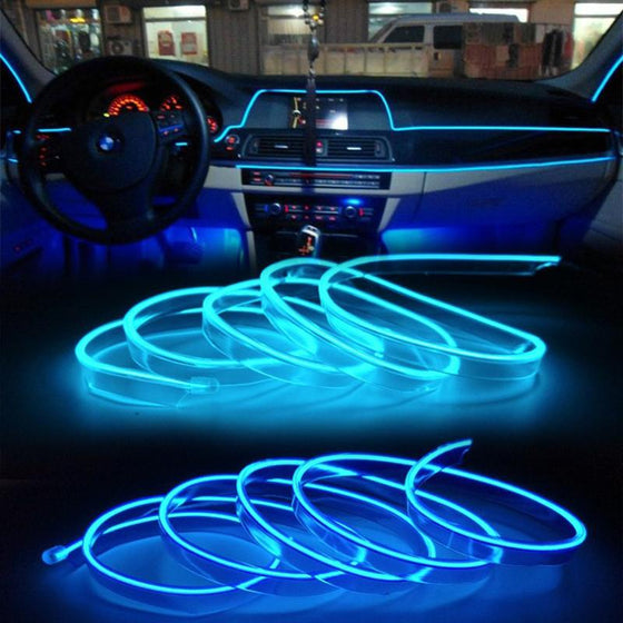 Decorative mood lighting for car