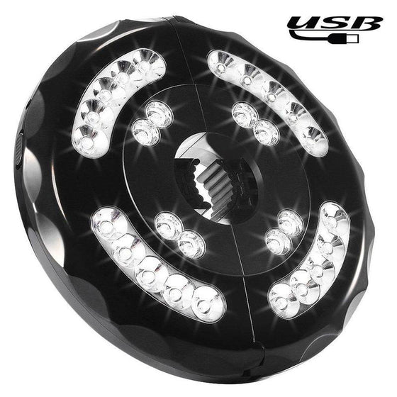 Uteplats paraply ljus🔥Köp 2, få 10% rabatt🔥