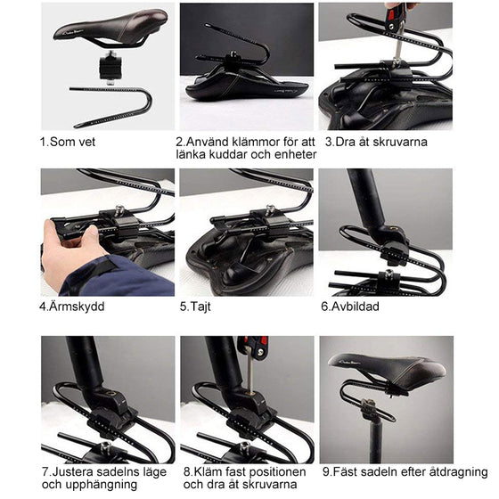 Cykelsadel Stötdämpare