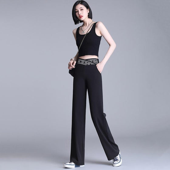 Kostymbyxor med Elastisk Midja