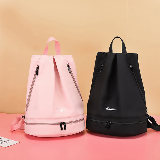 Damsimväska utrustning ryggsäck