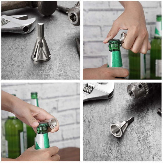 Avgradning av externt fästverktyg för borr