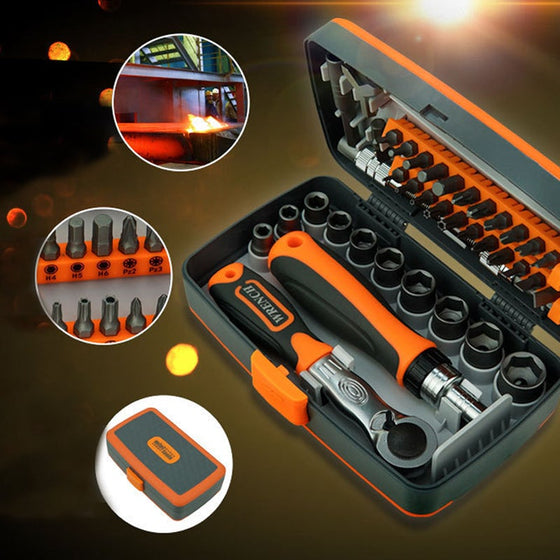 38 i 1 precisionsskruvmejselbitssats