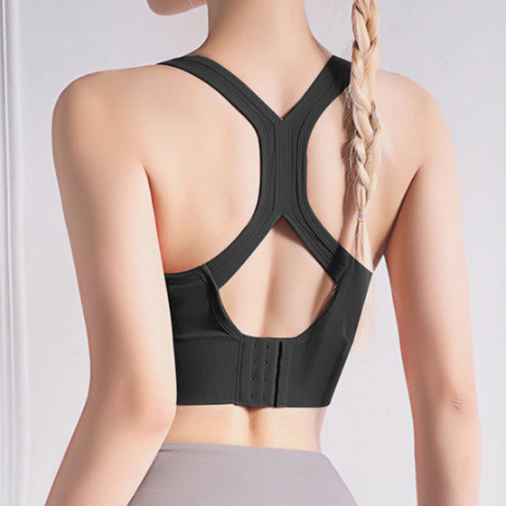 Push up trådlös sport-bh