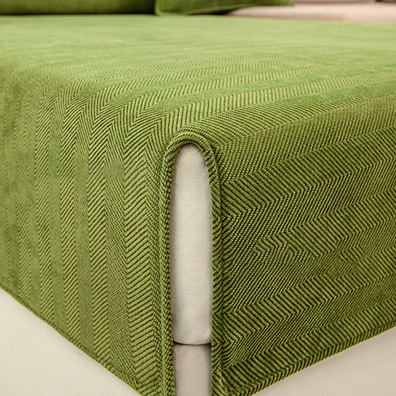 Herringbone Chenille Tyg Möbelsskyddsofföverdrag