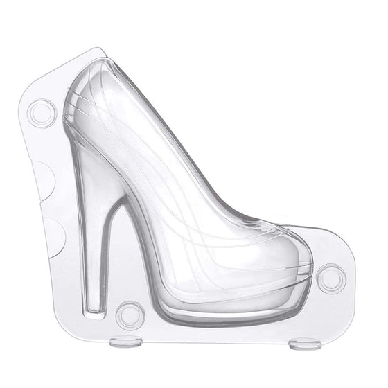 3D högklackat chokladform