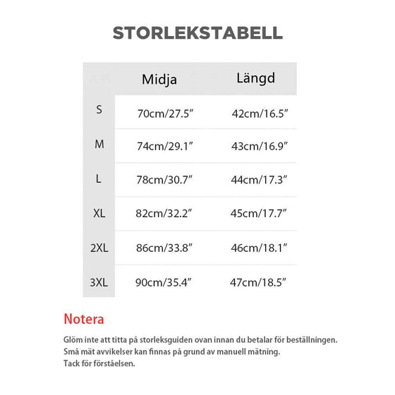 Kjolshorts | Hög midja（🔥Köp 2, 10% rabatt🔥）