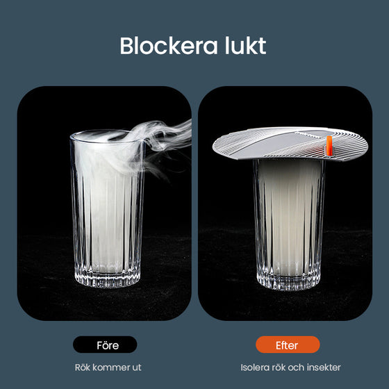 Silikonlock för avlopp med handtag