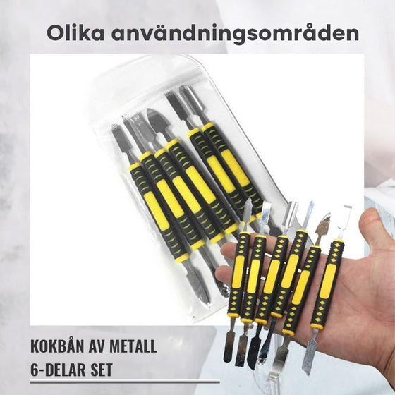Metall Kofot 6st Set