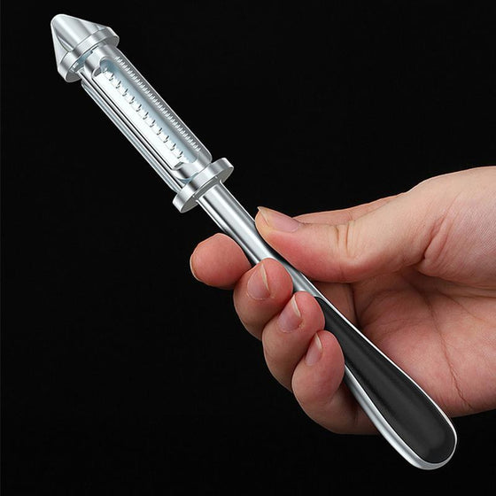 Allt i ett grönsaksskalare