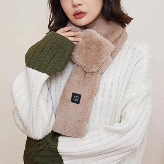 Elektrifierad uppvärmningsscarf