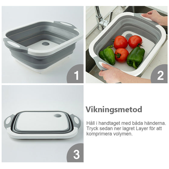3-i-1 Köksredskap hopfällbar