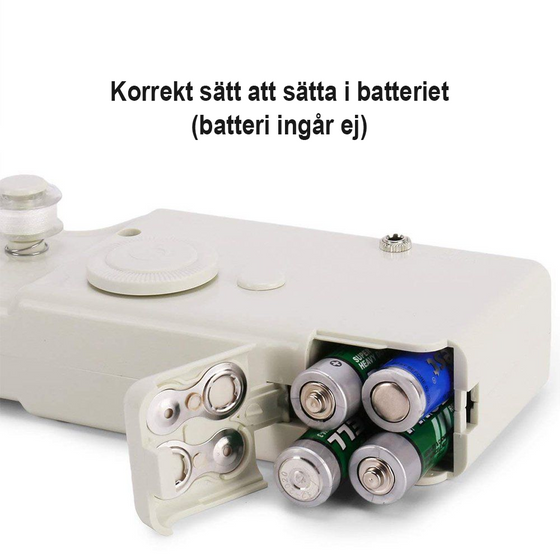 Lyckrea ™ Mini Bärbar Symaskin