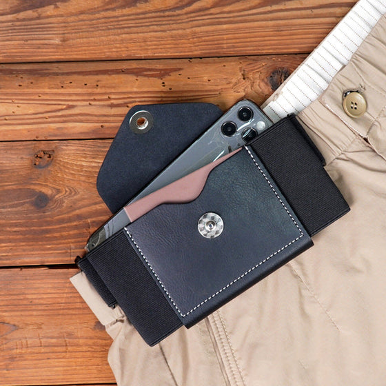 Osynlig stöldskyddsväska med stretchbälte