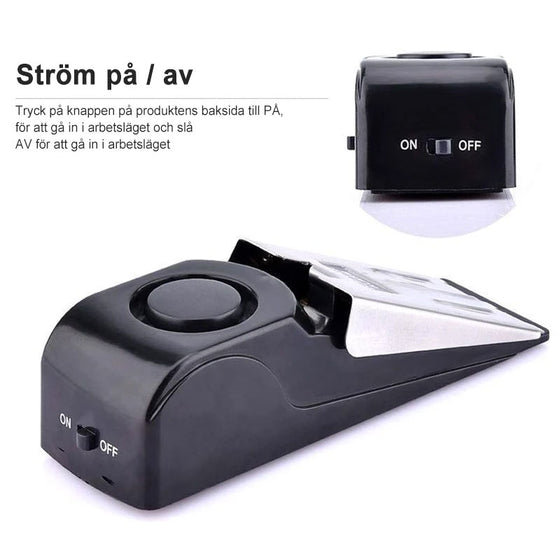 Dörrstopp med larm