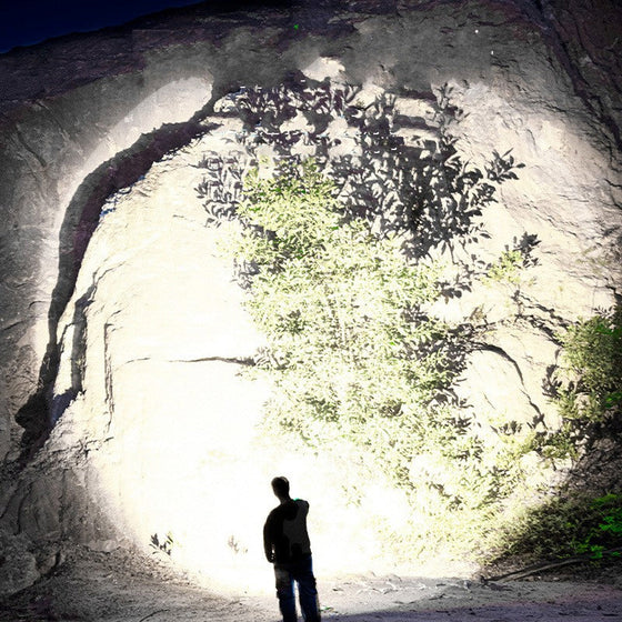 Kraftfull LED-ficklampa