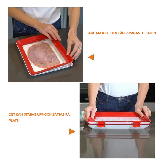 🔥KÖP MER SPARA MER🔥Kreativ matkonserveringsbricka