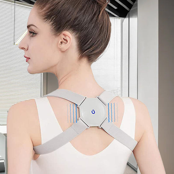 Intelligent hållningskorrektor med vibrationspåminnelse