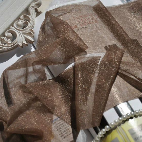 Pärlemorfärgade sidenstrumpor