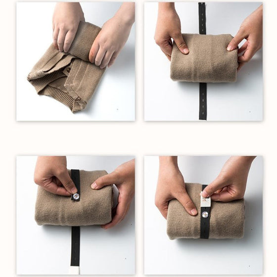 Elastiskt band för klädförvaring