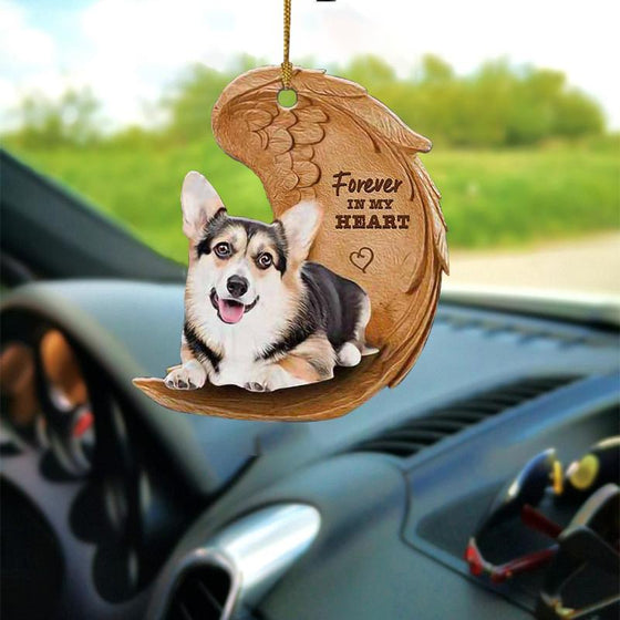 "Forever in my heart" hund bilhänge-2D-effekt