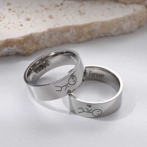 Hans Alltid/Hennes För alltid Ring