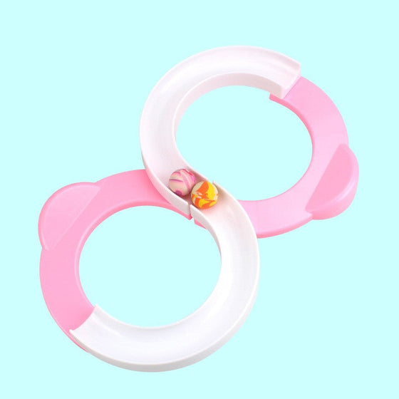 8-formad oändlig loop spårleksak