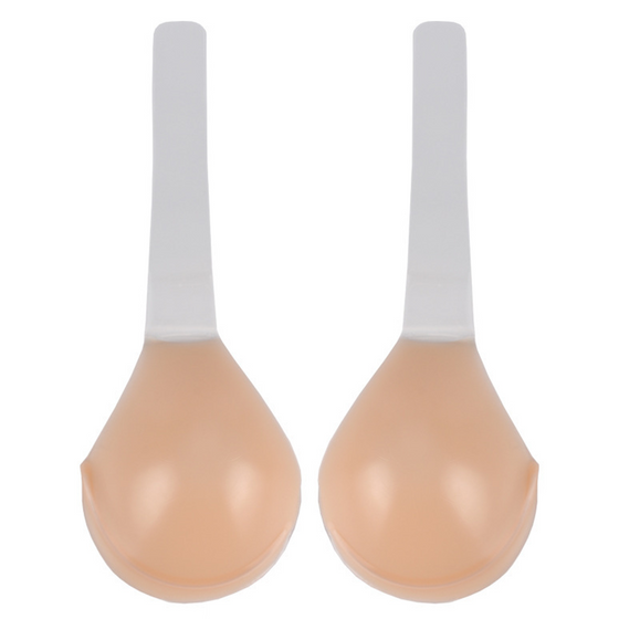 Självhäftande behå av silikon（1 par）