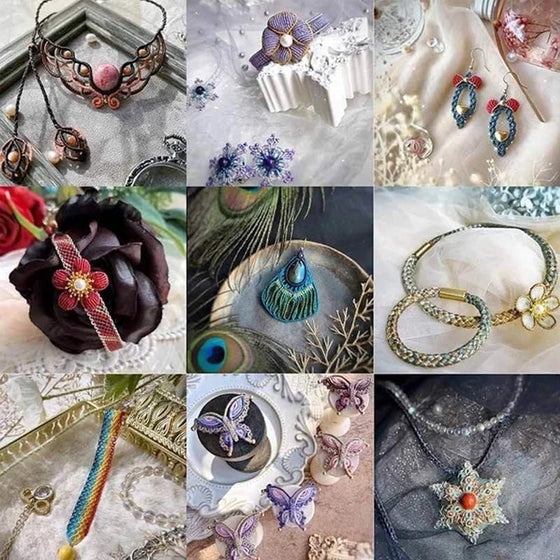 Gör-det-själv-flätad repsats