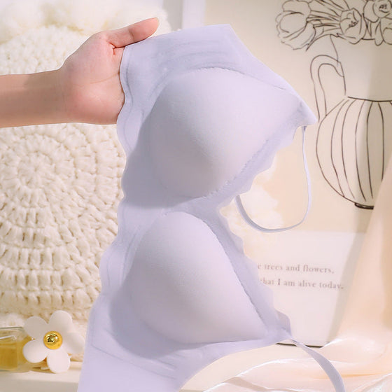 Andningsbar sömlös trådfri bh