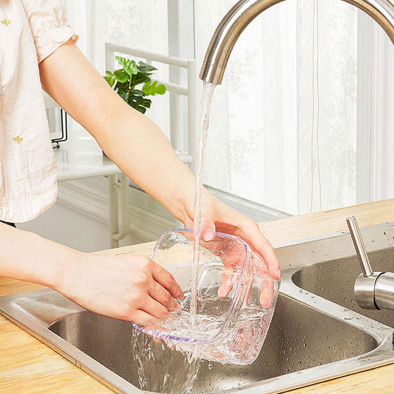 Lufttät stapelbar behållare