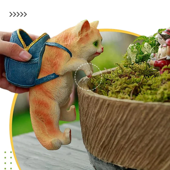 Härlig kreativ trädgård prydnad