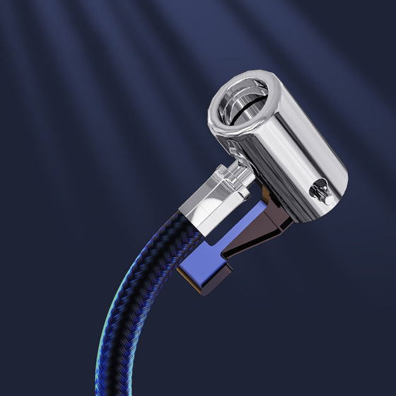 Bärbar digital display luftpump