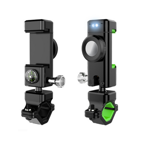 Cykelbelyst kompasstelefonhållare