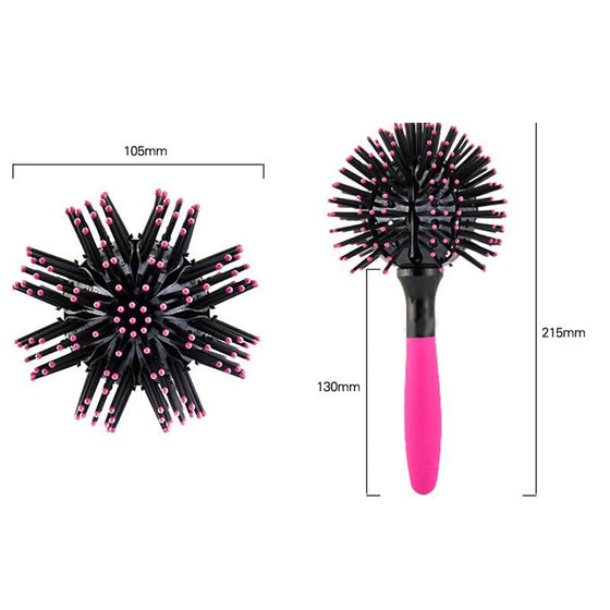 3D Magisk Kulborstkam