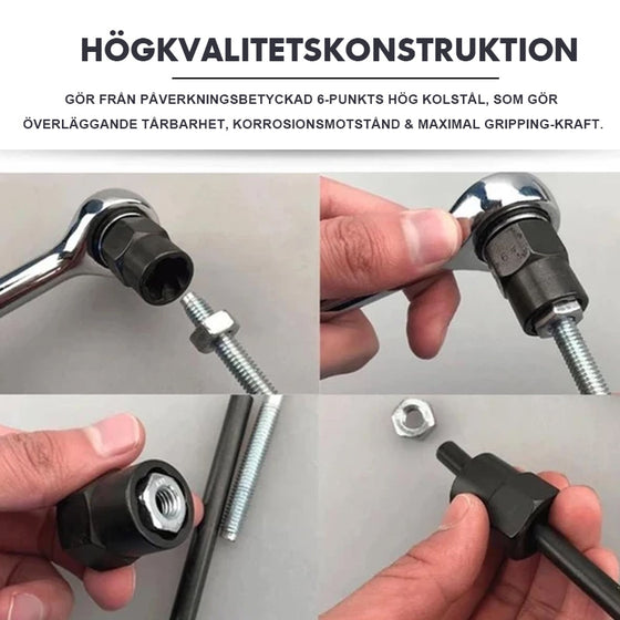 Mutterdragarsats - Ta bort skadade muttrar