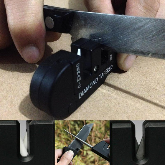 4 i 1 tungsten stål knivslipare