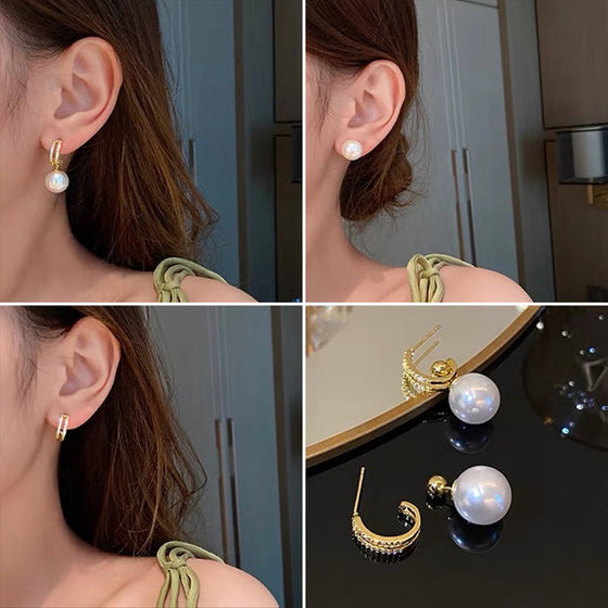 Eleganta pärlörhängen