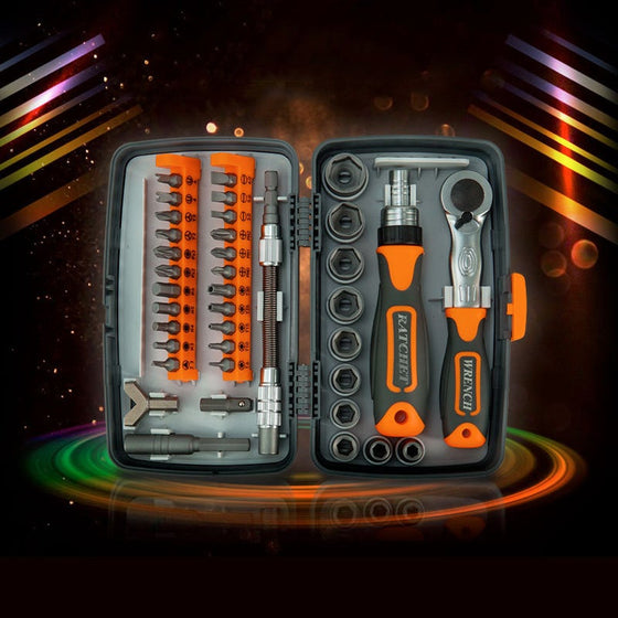 38 i 1 precisionsskruvmejselbitssats