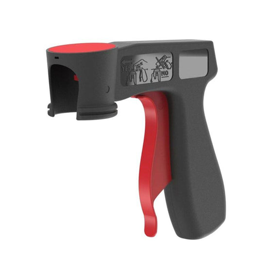 Bärbart sprayhuvud med handtag