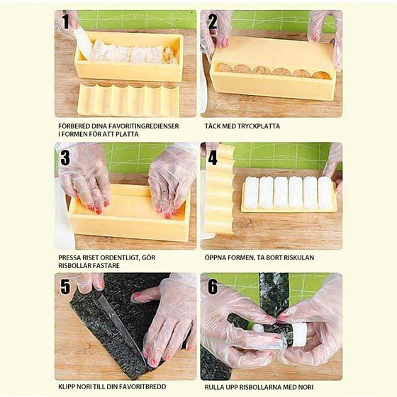 Sushi Maker Tool Set